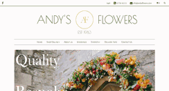 Desktop Screenshot of andysflowers.com